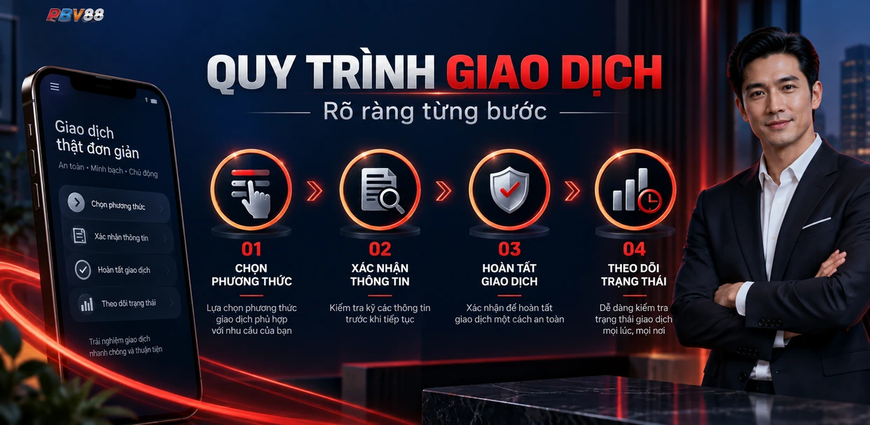 QUY TRÌNH GIAO DỊCH